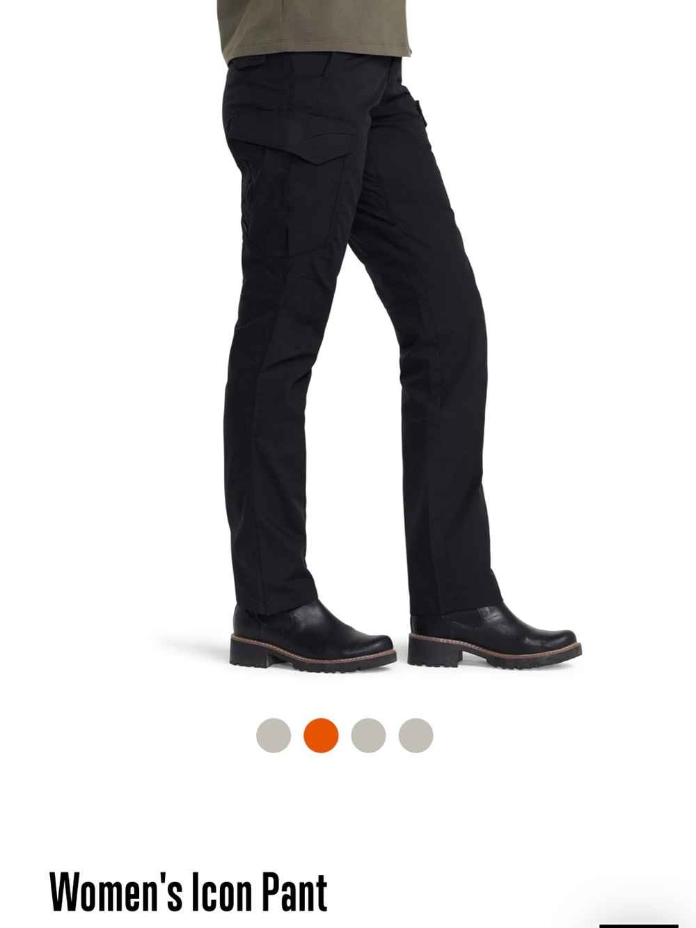 5.11 Tactical Women's Icon Cargo Pant - Black